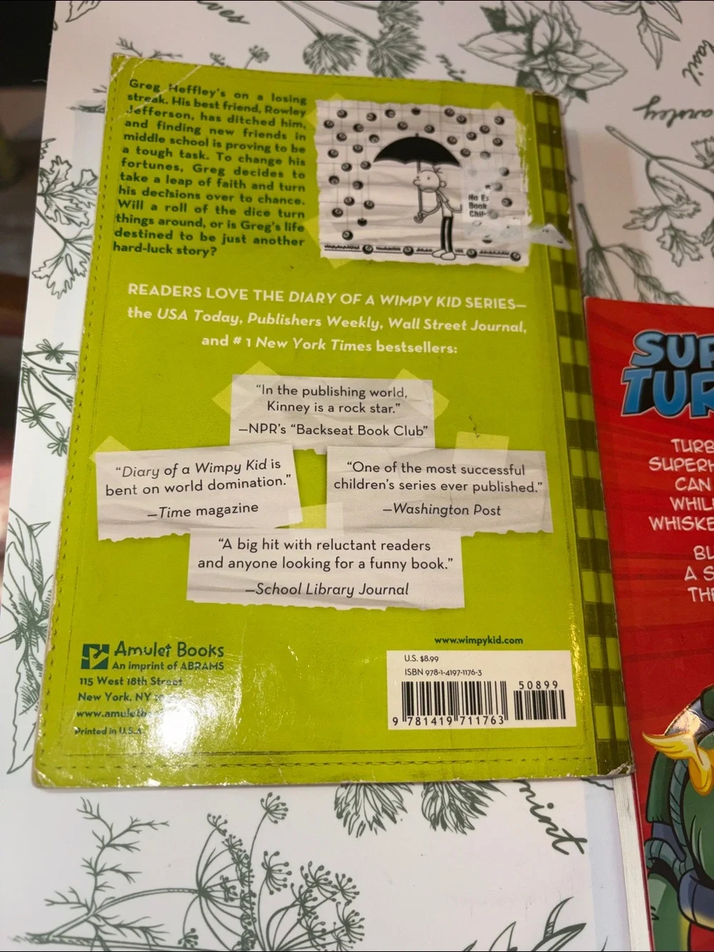 Diary of a Wimpy Kid: Hard Luck & Super Turbo vs. The Flying Ninja Book Bundle